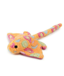 Zanies Sea Charmers Dog Toy - Peach Sting Ray